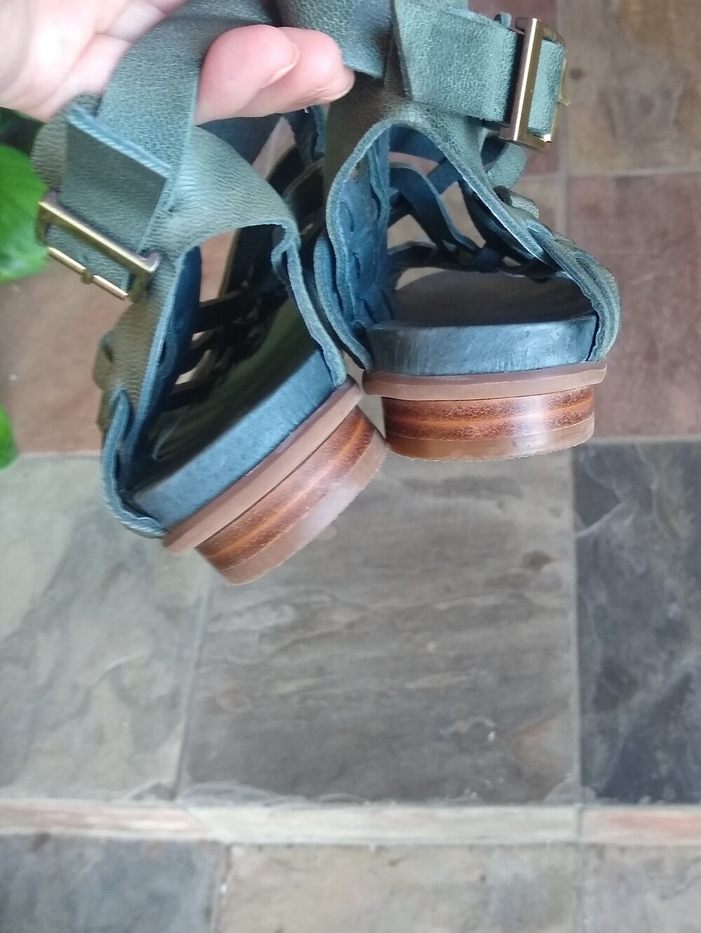 Like New ANTELOPE Rachel Gladiator Sandals EU 39 US 8-8.5 Worn 1x! - Picture 9 of 12